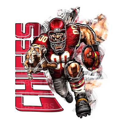 PRO FOOTBALL (Style 1) T-SHIRT TRANSFERS (DTF or SUBLIMATION)