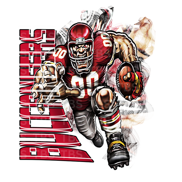 PRO FOOTBALL SUBLIMATION OR DTF T-SHIRT TRANSFERS