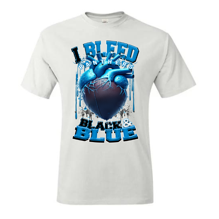 I Bleed PRO FOOTBALL T-SHIRT TRANSFERS (DTF or SUBLIMATION)