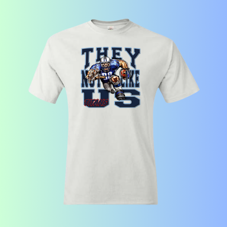 They Not Like Us T-SHIRT TRANSFERS (SUBLIMATION)