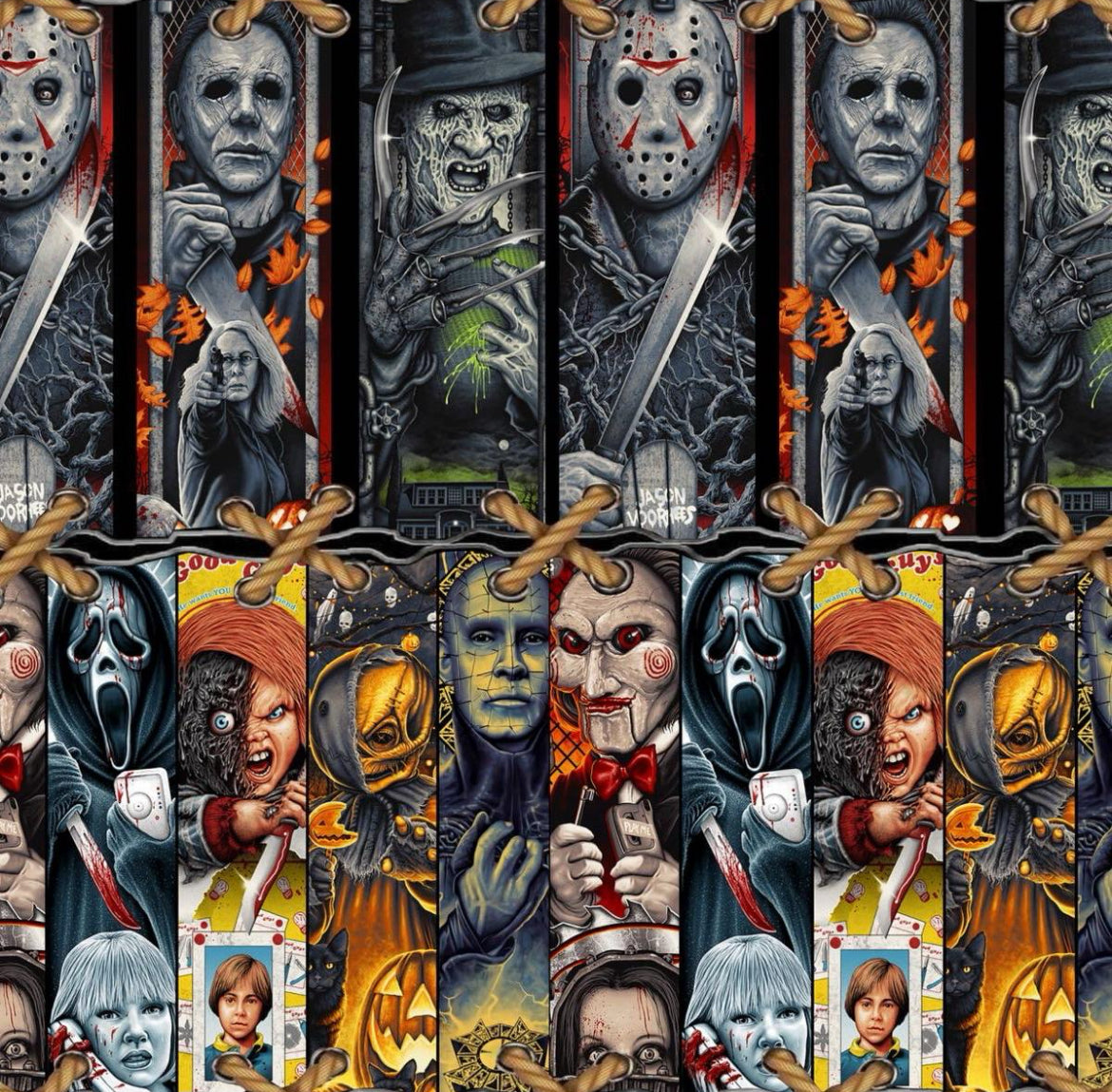 20oz Halloween Sublimation Horror Characters