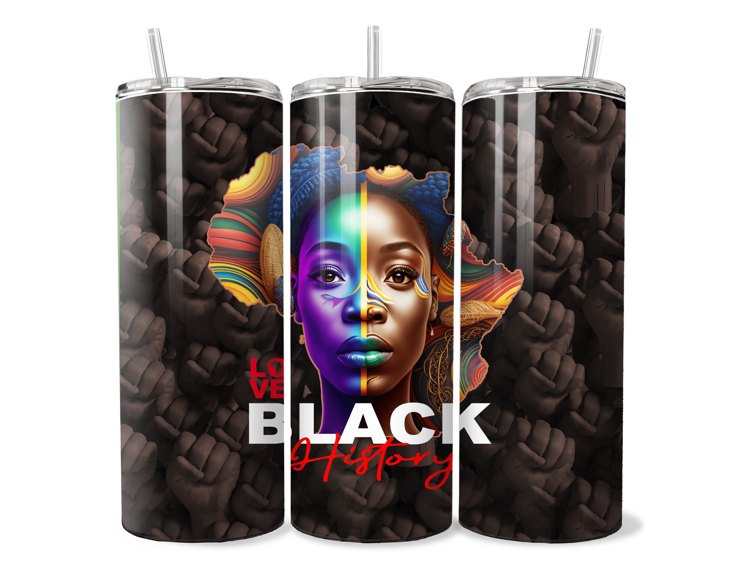 Black History (Tumbler Wraps) (Sublimation)