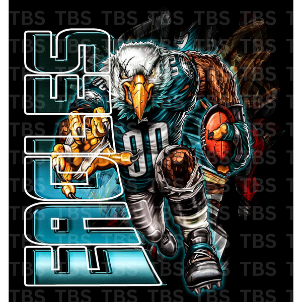 PRO FOOTBALL SUBLIMATION OR DTF T-SHIRT TRANSFERS