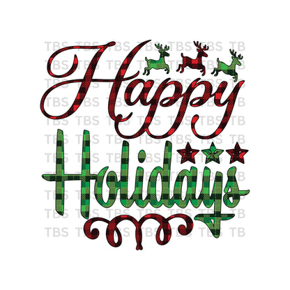 Christmas (Festive) Sublimation Transfers (SINGLES)