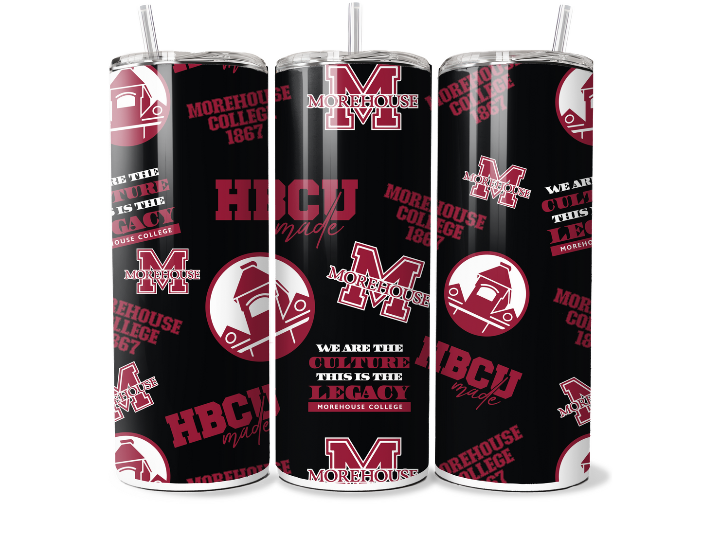 HBCU SUBLIMATION TUMBLER WRAPS  for 20oz Tumblers