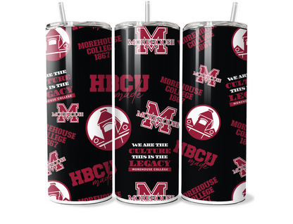 HBCU SUBLIMATION TUMBLER WRAPS  for 20oz Tumblers