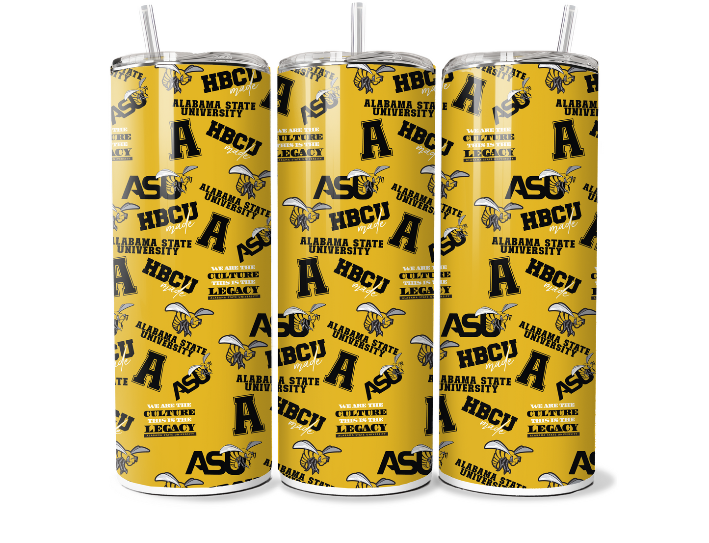 HBCU SUBLIMATION TUMBLER WRAPS  for 20oz Tumblers