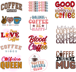 Coffee Sublimation Gang Sheet