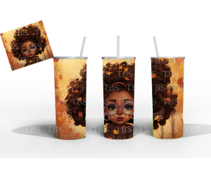 $2 Tuesday ONLY - Fall Ladies (Tumbler Wraps) (Sublimation)