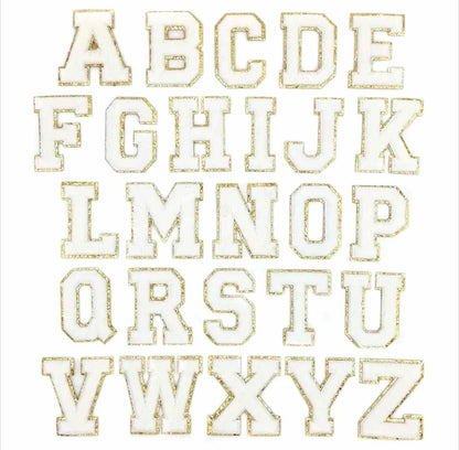 LETTER Chenille Patch (2.5" - 3")