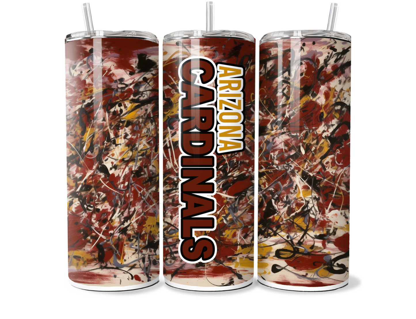 SPLATTAFLAGE FOOTBALL SUBLIMATION TUMBLER WRAPS For 20oz Tumblers