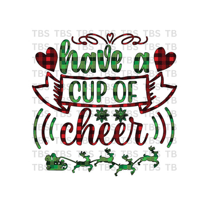 Christmas (Festive) Sublimation Transfers (SINGLES)