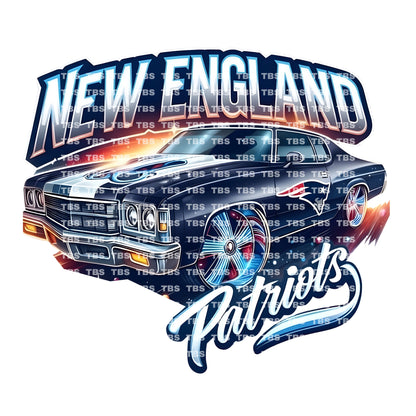 FOOTBALL & CARS DIE-CUT ADHESIVE VINYL DECAL