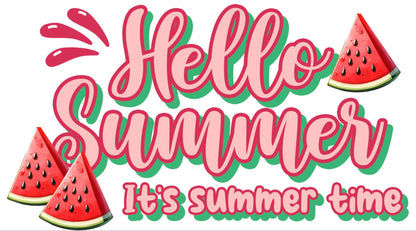 Summertime Sublimation Transfers