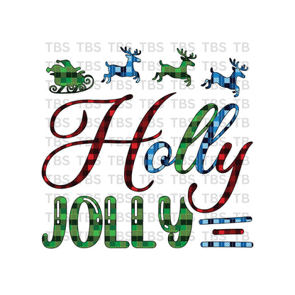Christmas (Festive) Sublimation Transfers (SINGLES)