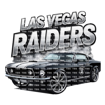 FOOTBALL & CARS DIE-CUT ADHESIVE VINYL DECAL