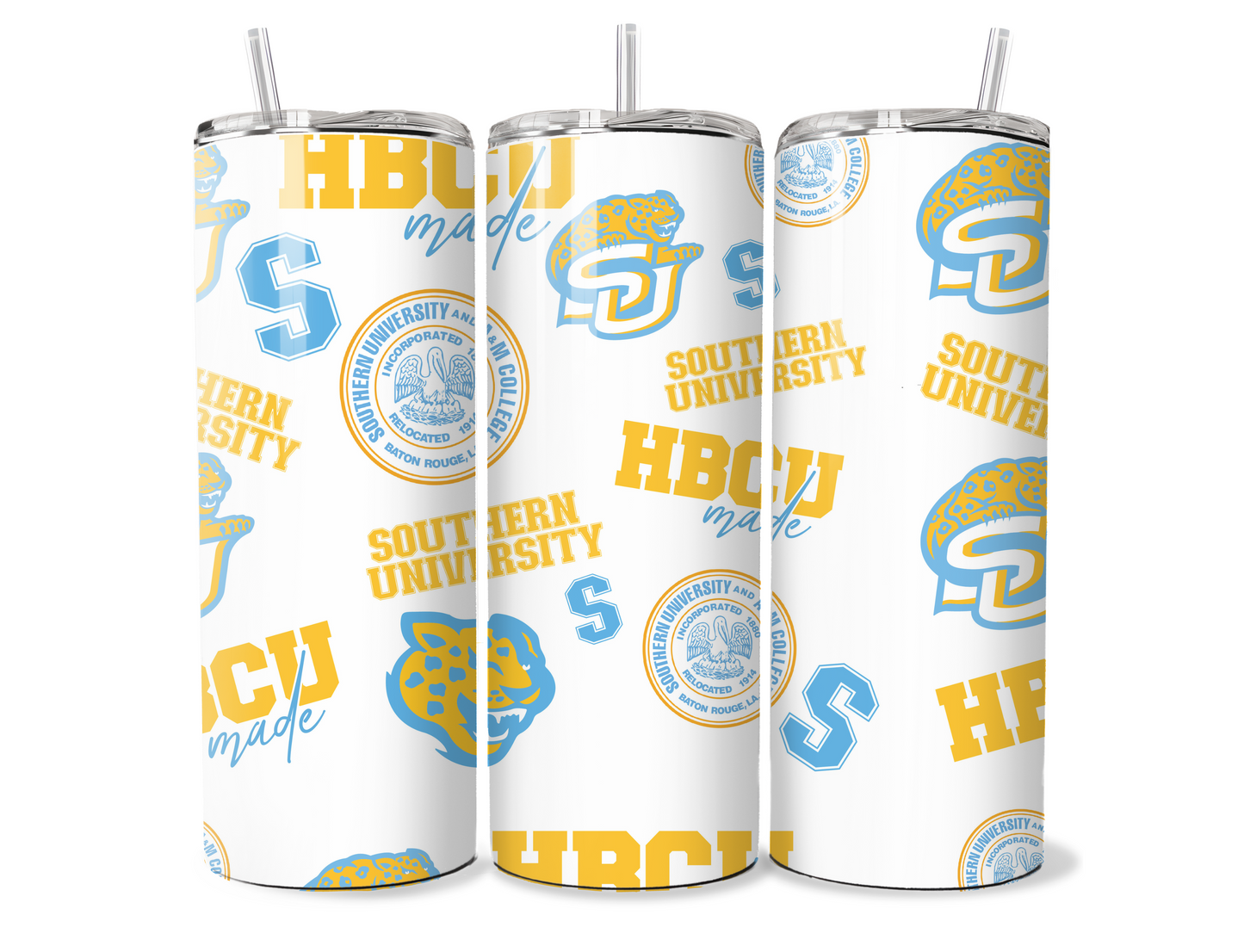 HBCU SUBLIMATION TUMBLER WRAPS  for 20oz Tumblers