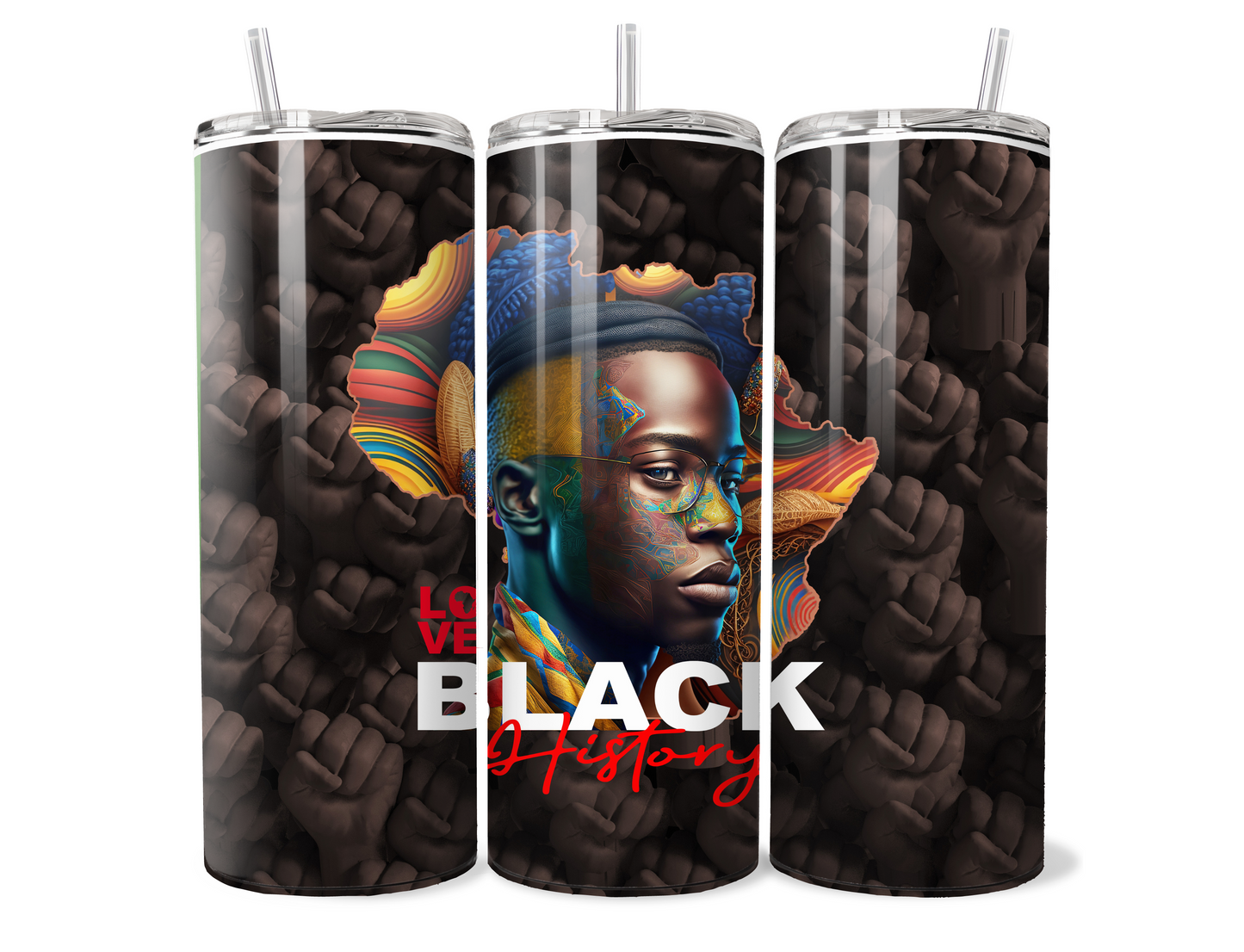 Black History (Tumbler Wraps) (Sublimation)