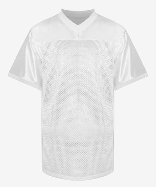 FOOTBALL JERSEY - 100% POLYESTER (READY FOR SUBLIMATION OR ANY OTHER PRINTING PROCESS)(PRE-ORDER)(NO DISCOUNT ALLOWED)