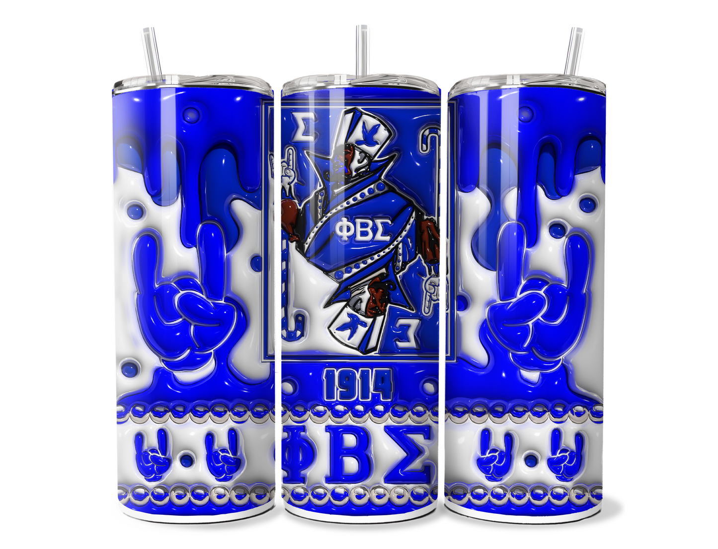 Divine 9 20oz Sublimation Tumbler Wraps