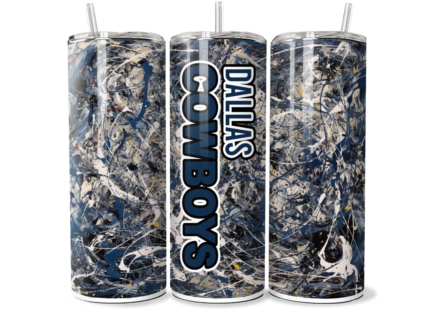 SPLATTAFLAGE FOOTBALL SUBLIMATION TUMBLER WRAPS For 20oz Tumblers