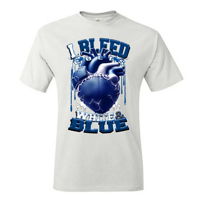 I Bleed PRO FOOTBALL T-SHIRT TRANSFERS (DTF or SUBLIMATION)