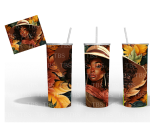 $2 Tuesday ONLY - Fall Ladies (Tumbler Wraps) (Sublimation)