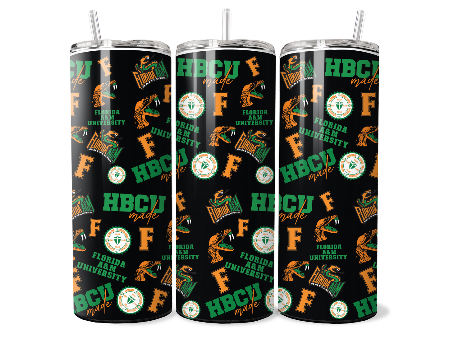 HBCU SUBLIMATION TUMBLER WRAPS  for 20oz Tumblers