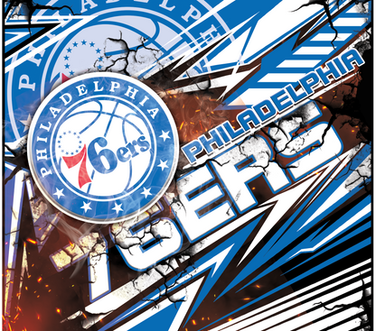 PRE-MADE ADHESIVE TRAY TABLE PRINTS (20" X 16") - BASKETBALL #1