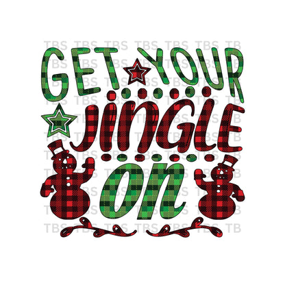 Christmas (Festive) Sublimation Transfers (SINGLES)