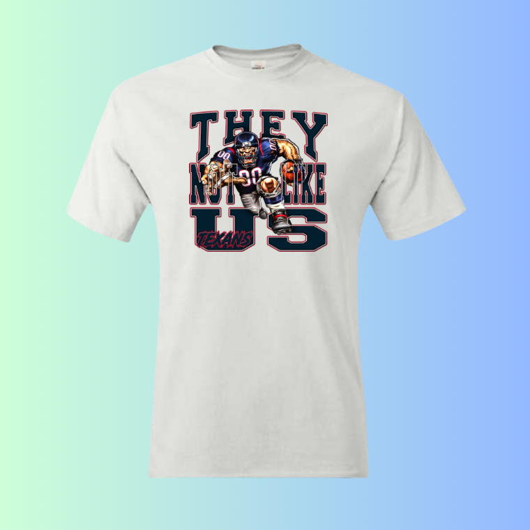 They Not Like Us T-SHIRT TRANSFERS (SUBLIMATION)