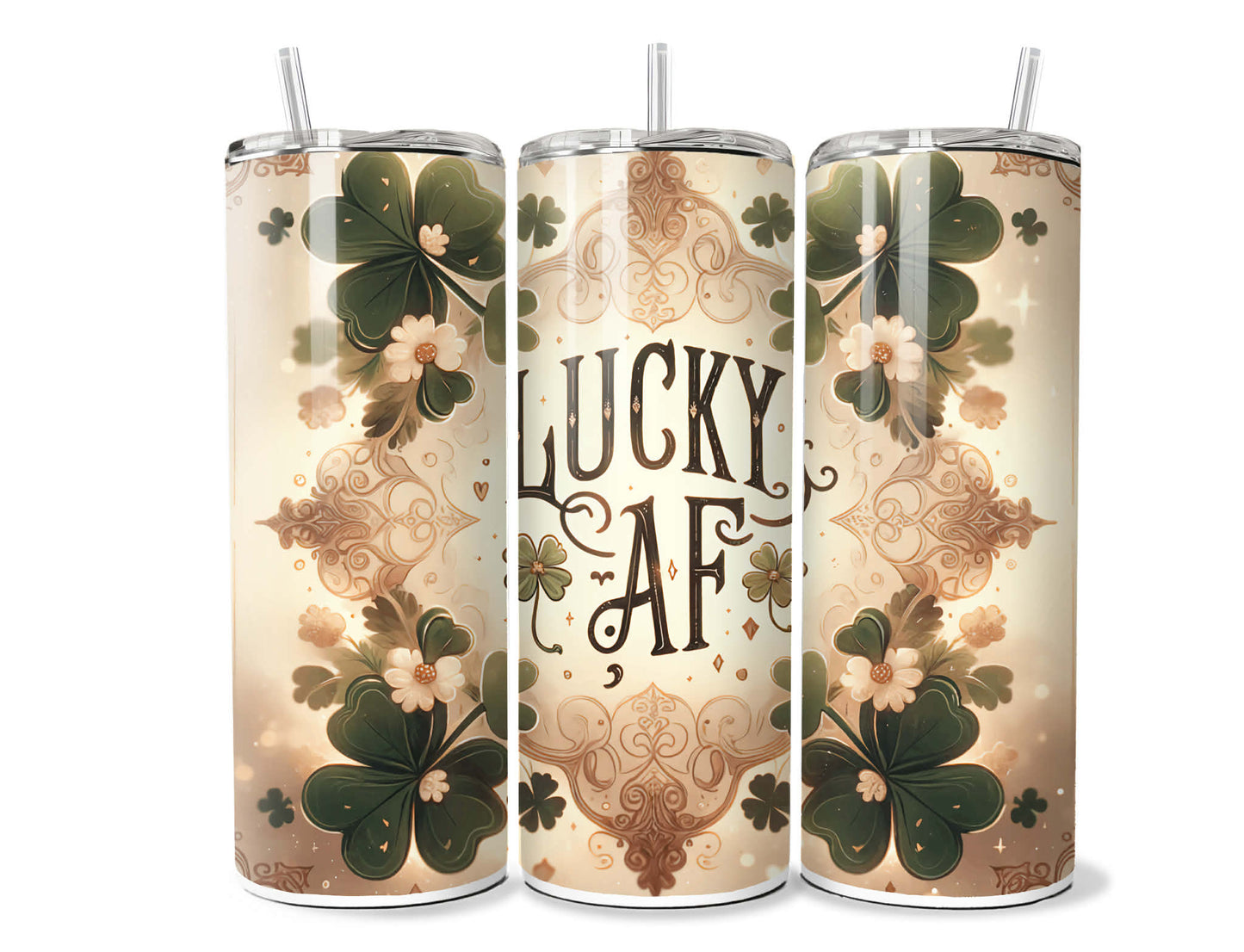 St. Patrick's Day TUMBLER Wrap Sublimation Transfers