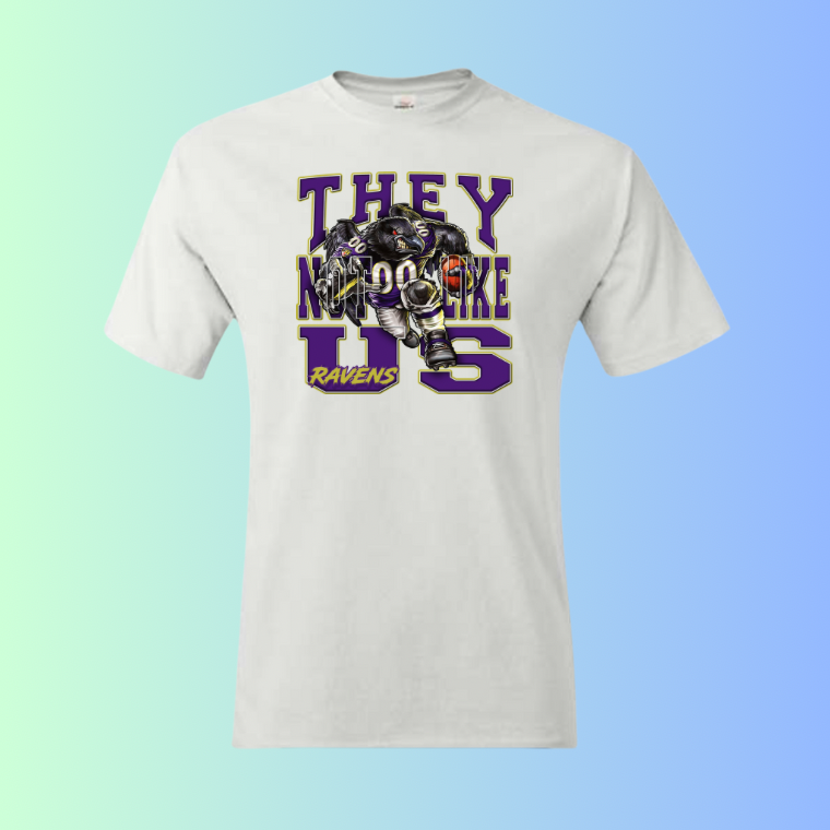 They Not Like Us T-SHIRT TRANSFERS (SUBLIMATION)