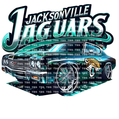 FOOTBALL & CARS DIE-CUT ADHESIVE VINYL DECAL