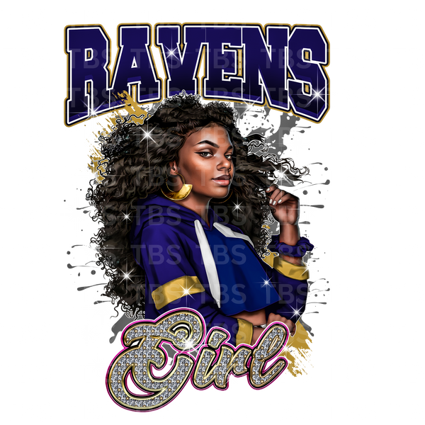 FOOTBALL LADIES  T-SHIRT TRANSFERS (DTF or SUBLIMATION)