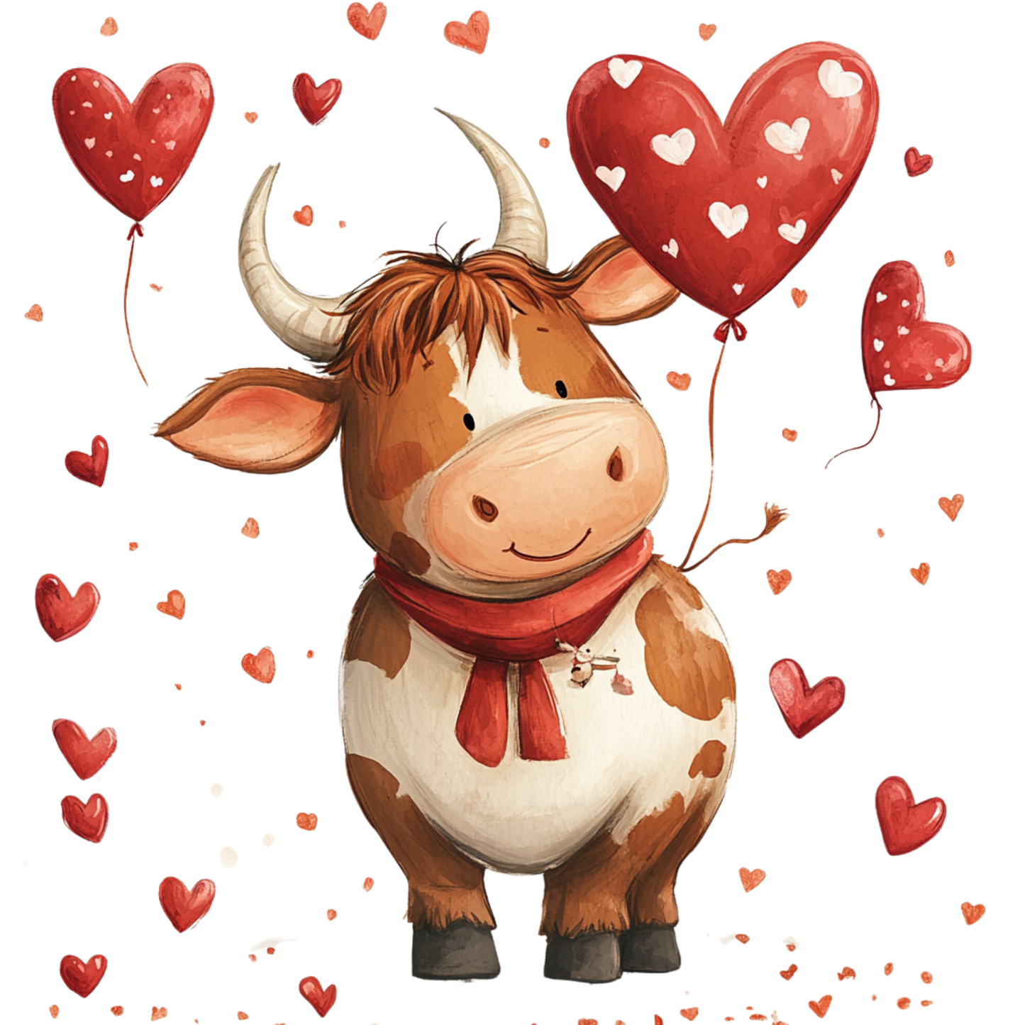 $2 Tuesday ONLY - Valentine's COW Sublimation Transfers