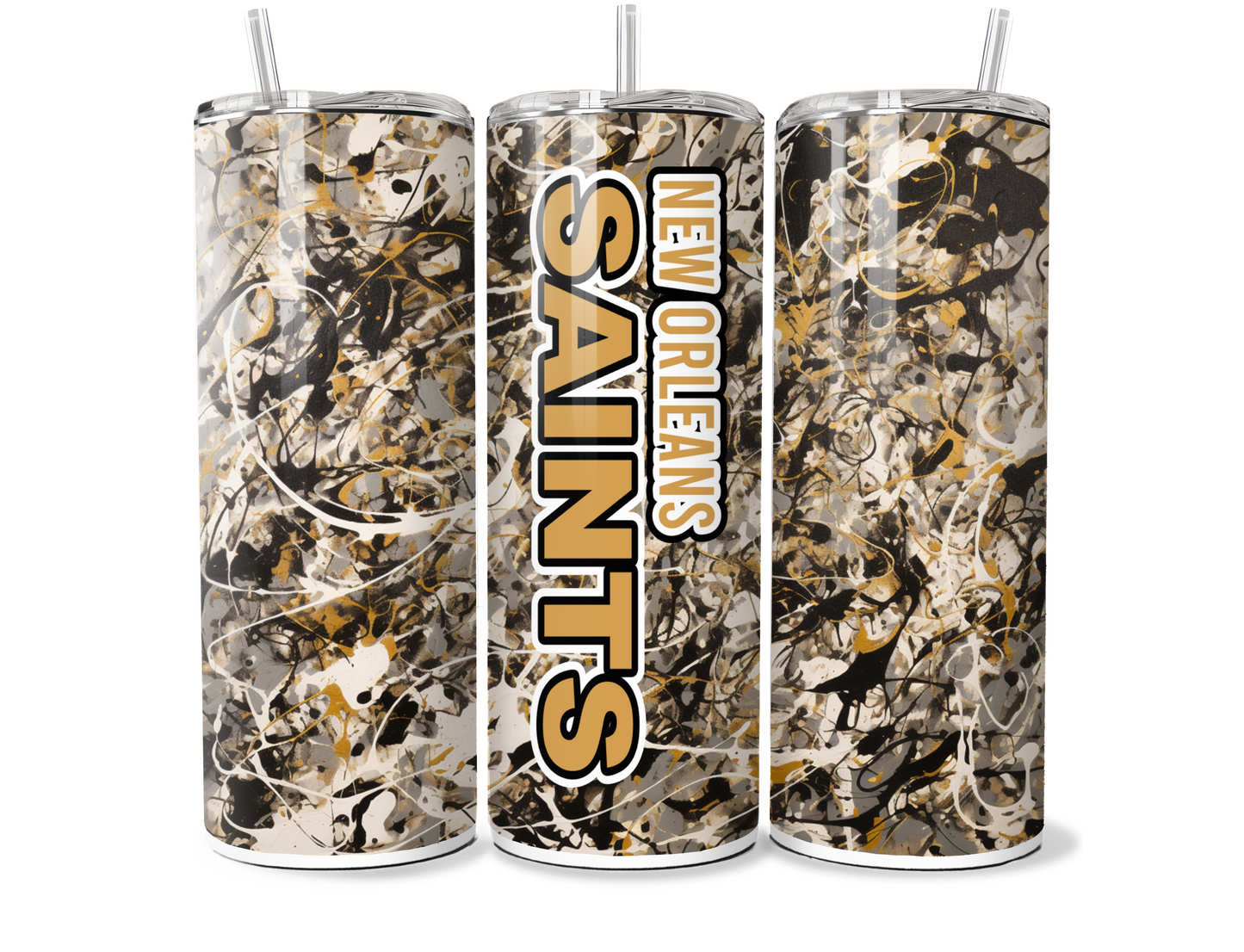 SPLATTAFLAGE FOOTBALL SUBLIMATION TUMBLER WRAPS For 20oz Tumblers