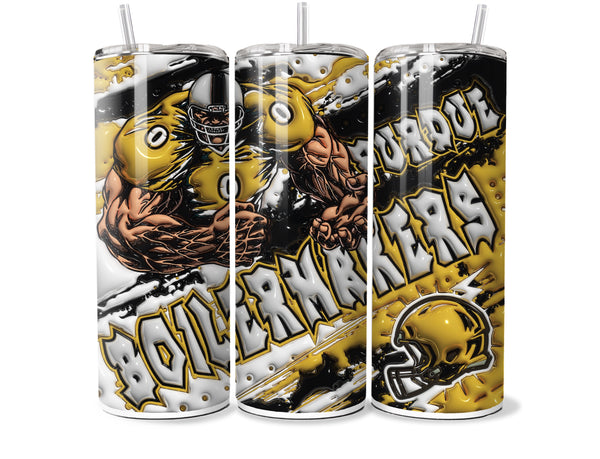 COLLEGE FOOTBALL SUBLIMATION TUMBLER WRAPS  for 20oz Tumblers