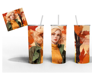 $2 Tuesday ONLY - Fall Ladies (Tumbler Wraps) (Sublimation)