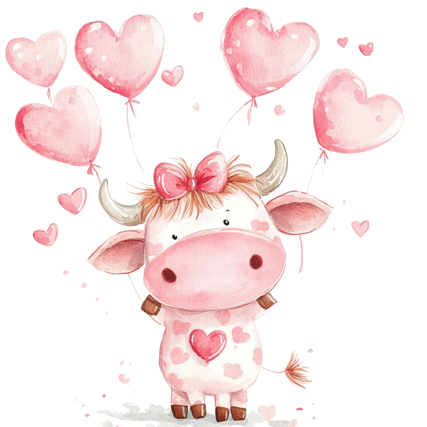 $2 Tuesday ONLY - Valentine's COW Sublimation Transfers