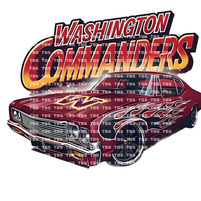 FOOTBALL & CARS DIE-CUT ADHESIVE VINYL DECAL