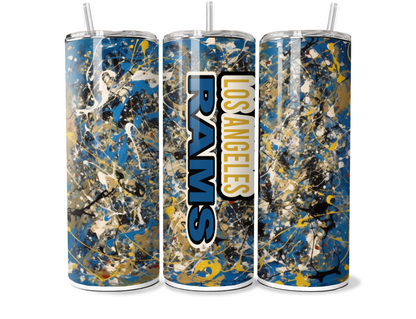 SPLATTAFLAGE FOOTBALL SUBLIMATION TUMBLER WRAPS For 20oz Tumblers