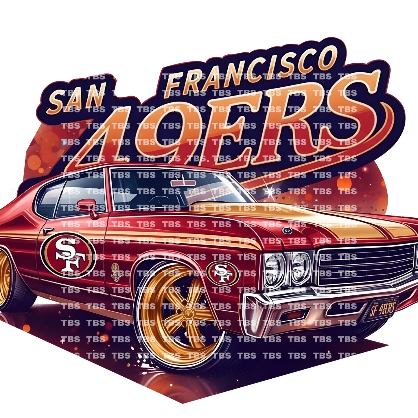 FOOTBALL & CARS DIE-CUT ADHESIVE VINYL DECAL