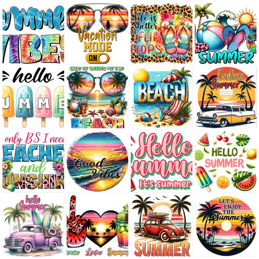 Summertime Sublimation Transfers