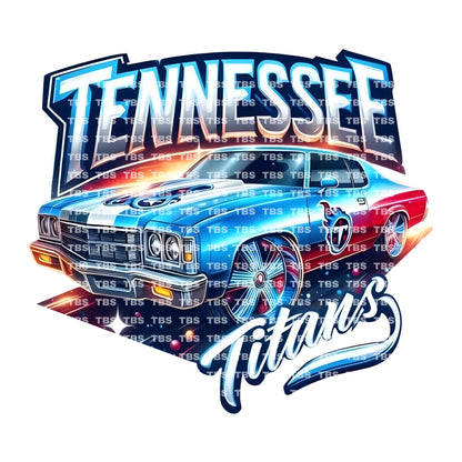 FOOTBALL & CARS DIE-CUT ADHESIVE VINYL DECAL