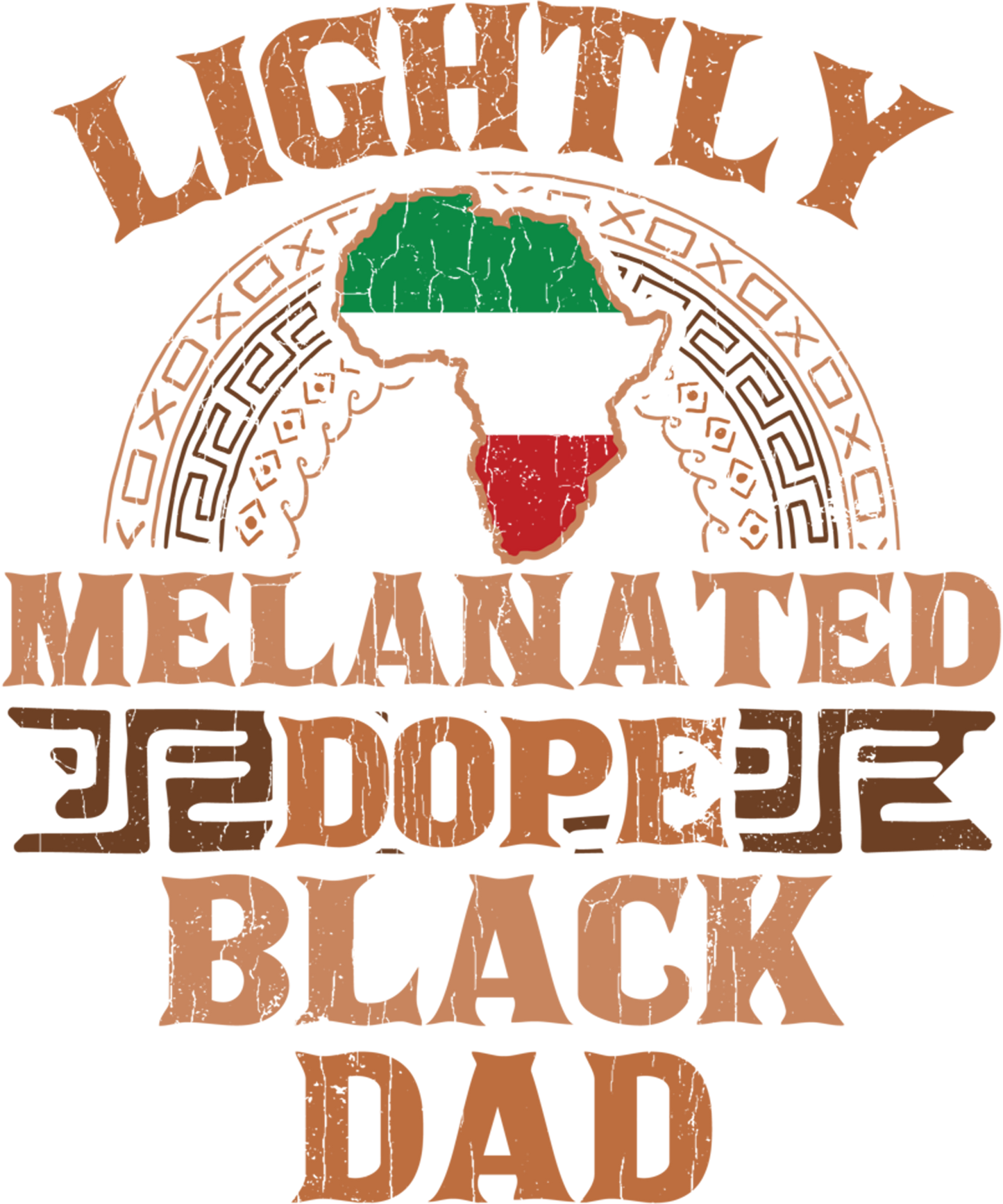 BLK DAD T-Shirt Sublimation Transfers (Singles)
