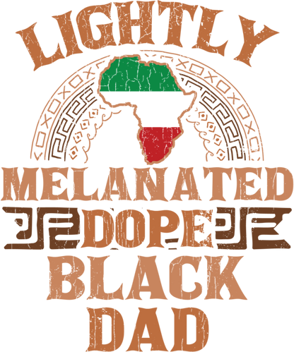 BLK DAD T-Shirt Sublimation Transfers (Singles)