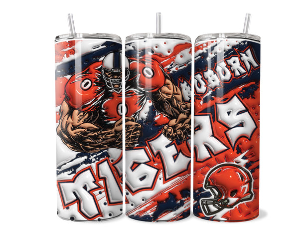 COLLEGE FOOTBALL SUBLIMATION TUMBLER WRAPS  for 20oz Tumblers