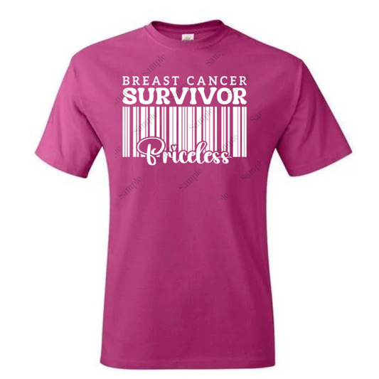 Breast Cancer Survivor (Screenprint Transfer Only)