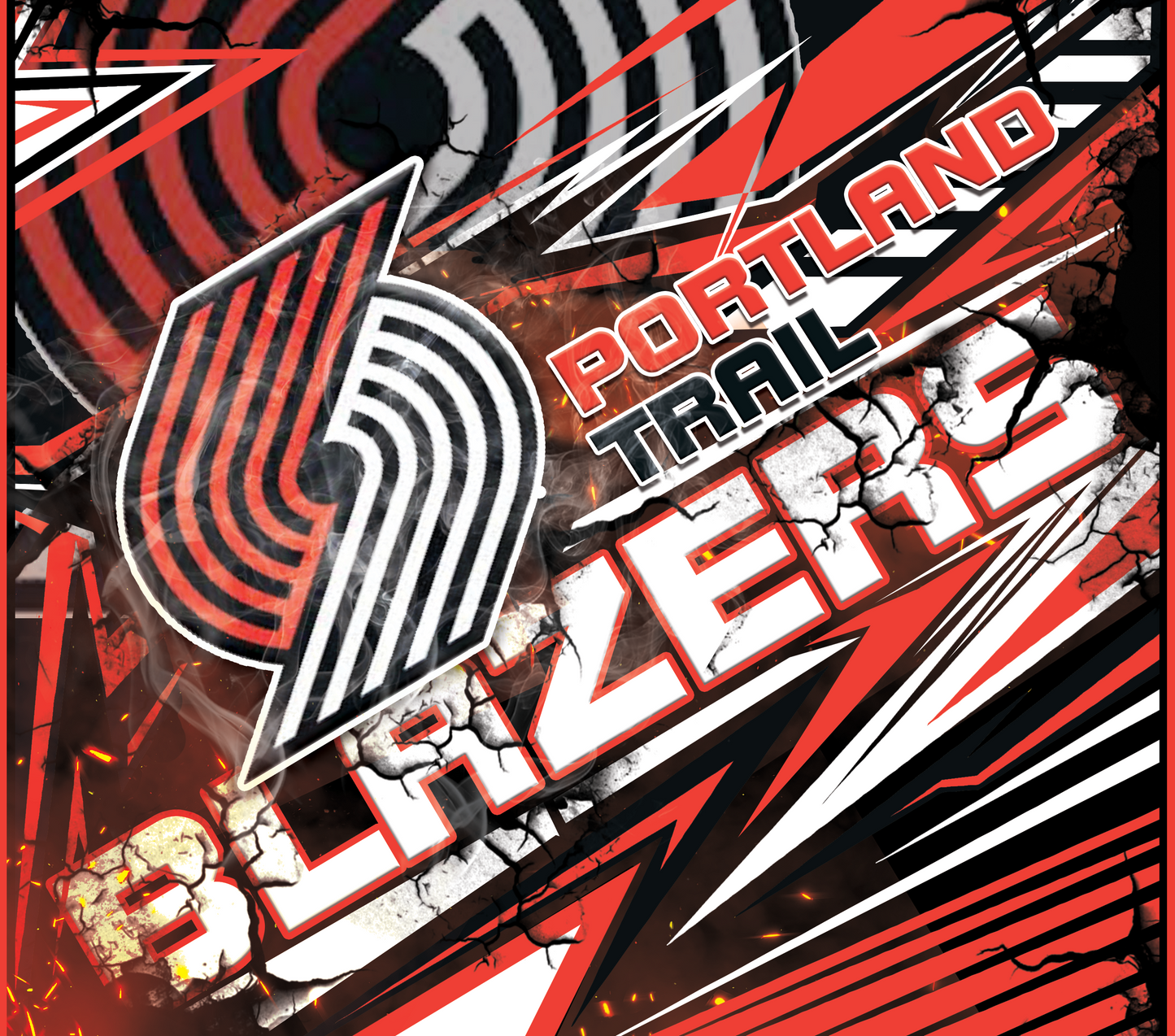 PRE-MADE ADHESIVE TRAY TABLE PRINTS (20" X 16") - BASKETBALL #1